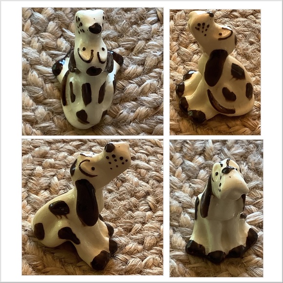 Grindley Tricolor hound? Rio Hondo California Pottery Dogs x3 VTG Dog collection - Picture 10 of 16